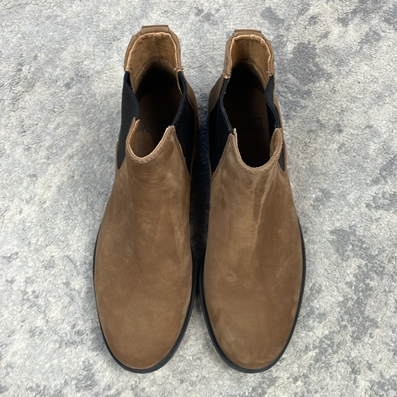 New Camper Iman Boots Chelsea Ankle Nubuck Suede Tan Sz 37 - Picture 6 of 14